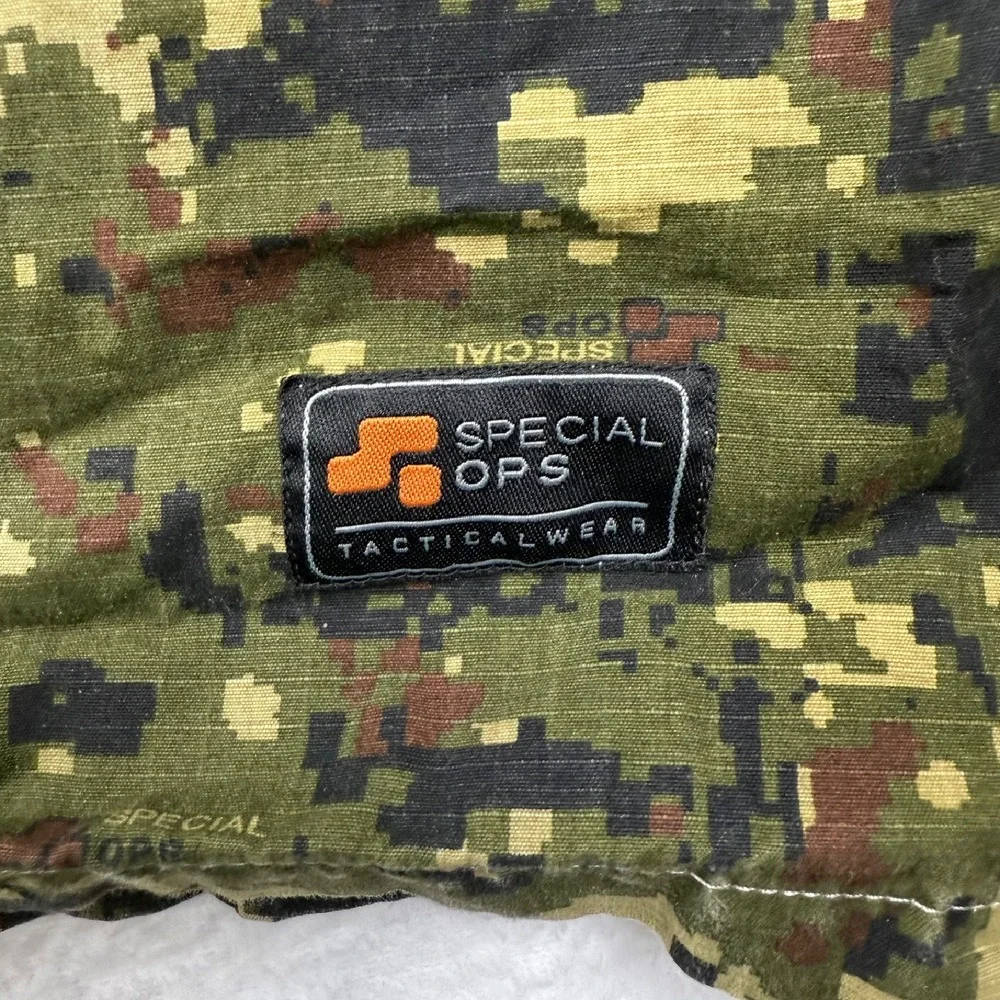 Special Ops Tacticalwear‎ Camo Pullover Long Sleeve Shirt XXL - Picture 5 of 16